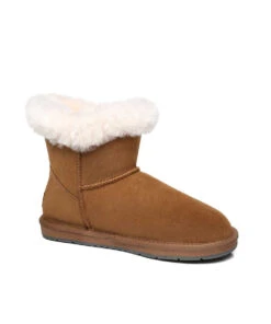 Women's UGG Claire Mini Boots -UGG Bay 0002 UGGClaireminiBootChestnut3