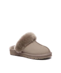 Women's Sala Wool Slippers -UGG Bay 0005 SalawoolslipperBrown2