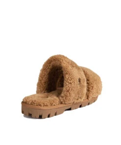 Women's UGG Donna Fluffy Slide -UGG Bay 0005 UGGDonnaFluffySlideChestnut3