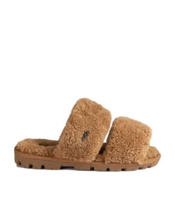 Women's UGG Donna Fluffy Slide -UGG Bay 0007 UGGDonnaFluffySlideChestnut1