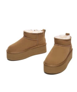 Women's UGG High Ultra Mini Platform -UGG Bay 0007 UGGUltraMiniHighPlatformChestnut5