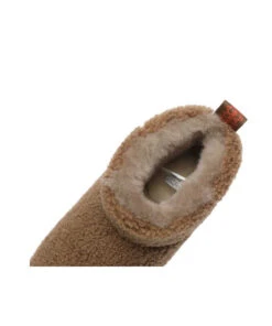 Women's Ultra Platform Curly Boots -UGG Bay 0008 UltraPlatformCurlyBrown4