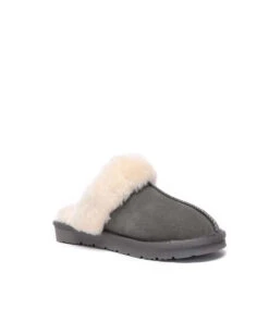 Women's Sala Wool Slippers -UGG Bay 0012 SalawoolslipperGrey2