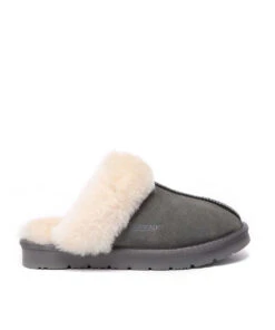 Women's Sala Wool Slippers -UGG Bay 0013 SalawoolslipperGrey1