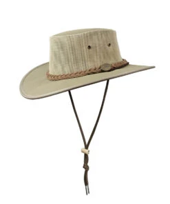 Barmah Canvas Drover Airflow Hat -UGG Bay 0025 1057KH chincord