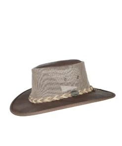 Barmah Squashy Roo Leather Cooler Hat -UGG Bay 0026 1038HC