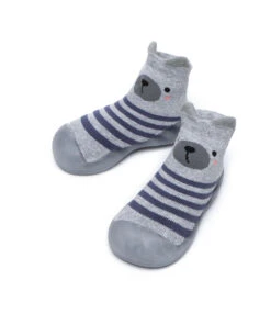 Baby Walking Sock Booties 19 Baby Walking Sock Booties -UGG Bay AnimalWalkingShoesGrey3