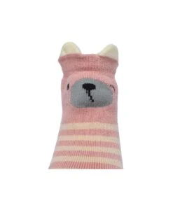 Baby Walking Sock Booties 25 Baby Walking Sock Booties -UGG Bay AnimalWalkingShoesPink3