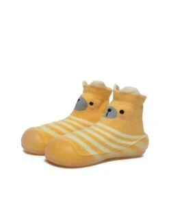 Baby Walking Sock Booties 31 Baby Walking Sock Booties -UGG Bay AnimalWalkingShoesyellow3