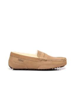 Men's Anthony UGG Moccasin -UGG Bay Anthony UGG Moccasin Chestnut 11