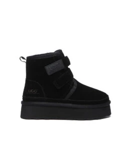 Women's Anya Platform UGG Boots -UGG Bay AnyaPlatformUGGBootsBlack1