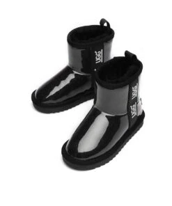 Kid's UGG Ava Waterproof Rain Boot -UGG Bay AvaKidsUGGWaterproofRainBootsBlack4