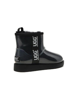 Women's UGG Ava Clear Rain Boot -UGG Bay AvaUGGClearRainBootsBlack2