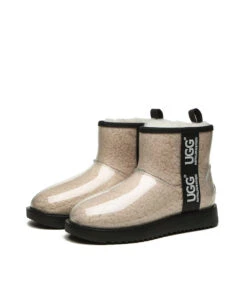 Women's UGG Ava Clear Rain Boot -UGG Bay AvaUGGClearRainbootsCream3