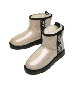 Women's UGG Ava Clear Rain Boot -UGG Bay AvaUGGClearRainbootsCream7