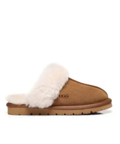 Women's UGG Fuzzy Slipper -UGG Bay FCHES01