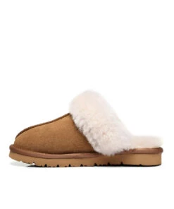 Women's UGG Fuzzy Slipper -UGG Bay FCHES02 1