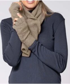 Merino Possum Fingerless Gloves -UGG Bay Fingerless oyster