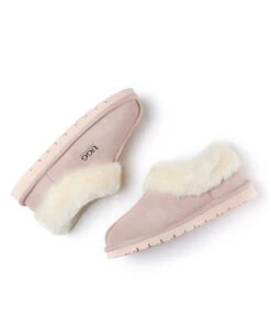 Women's UGG Homely Slippers -UGG Bay HPINK06