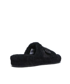 Women’s Jule Fluffy Slide -UGG Bay JuleFluffyUGGSlidesBlack2