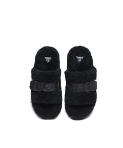 Women’s Jule Fluffy Slide -UGG Bay JuleFluffyUGGSlidesBlack5