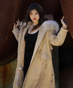 Long Parka Jacket -UGG Bay KhakilongfurparkajktKHAKIBEIGE