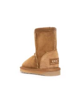 Kids UGG Classic Short -UGG Bay KidsClassicShortUGGBootsChestnut4
