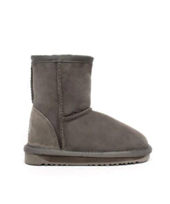 Kids UGG Classic Short -UGG Bay KidsClassicShortUGGBootsGrey1