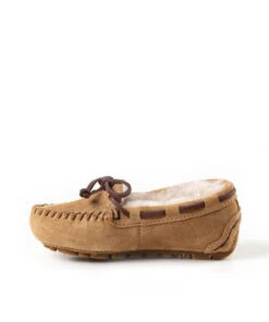Kid’s Fur UGG Moccasin -UGG Bay KidsFurUGGMoccasinChestnut3