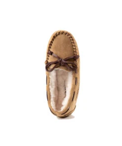 Kid’s Fur UGG Moccasin -UGG Bay KidsFurUGGMoccasinChestnut4