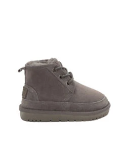 Kid's Kingston UGG Lace Boots -UGG Bay KidsKingstonUGGBootGrey1