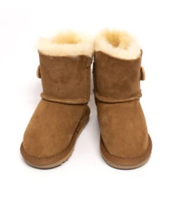 Kids Classic Short Button -UGG Bay KidsUGGShortButtonBootsChestnut7