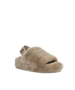 Kid’s UGG Snugg Slide -UGG Bay KidsUGGSnuggSlideHickory2