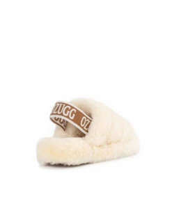 Kid’s UGG Snugg Slide -UGG Bay KidsUGGSnuggSlideNatural3