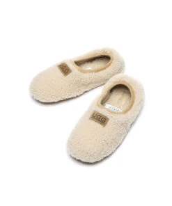 Women’s Larissa Wool UGG Slippers -UGG Bay LarissaIndoorUGGSlippersBeige3