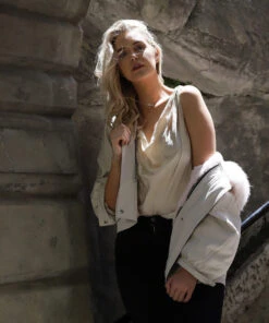 Rex Raccoon Parka Jacket -UGG Bay RexRaccoonWomenFurParkaJacketBEIGE 4