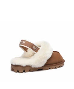UGG Bay -UGG Bay UGGBandedScuffChestnut3