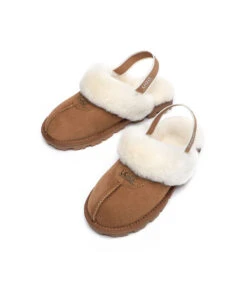 Women's UGG Banded Scuff -UGG Bay UGGBandedScuffChestnut5