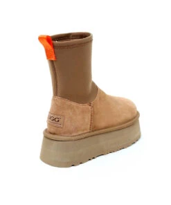 Women's UGG Hightop Platform Boot -UGG Bay UGGClassicHightopPlatformChestnut3