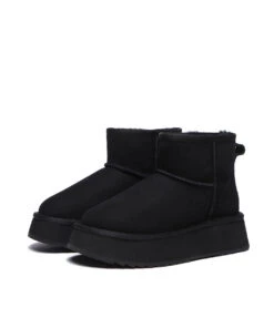 Women's UGG Platform Classic Mini -UGG Bay UGGClassicMiniPlatformBlack3