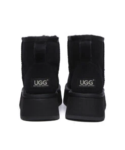 Women's UGG Platform Classic Mini -UGG Bay UGGClassicMiniPlatformBlack5