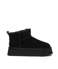 Women's UGG Platform Ultra Mini -UGG Bay UltraminiplatformUGGbootsblack1