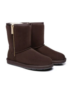 Women's UGG Classic Short Zip -UGG Bay choc 6 caa5708e 2f68 4cf6 99af acb5d34651f9
