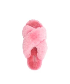 Women's UGG Premium Cross Over Slipper 30 Women's UGG Premium Cross Over Slipper -UGG Bay cross over premium women cosy slipper slippers australia ugg outlet store dust pink color