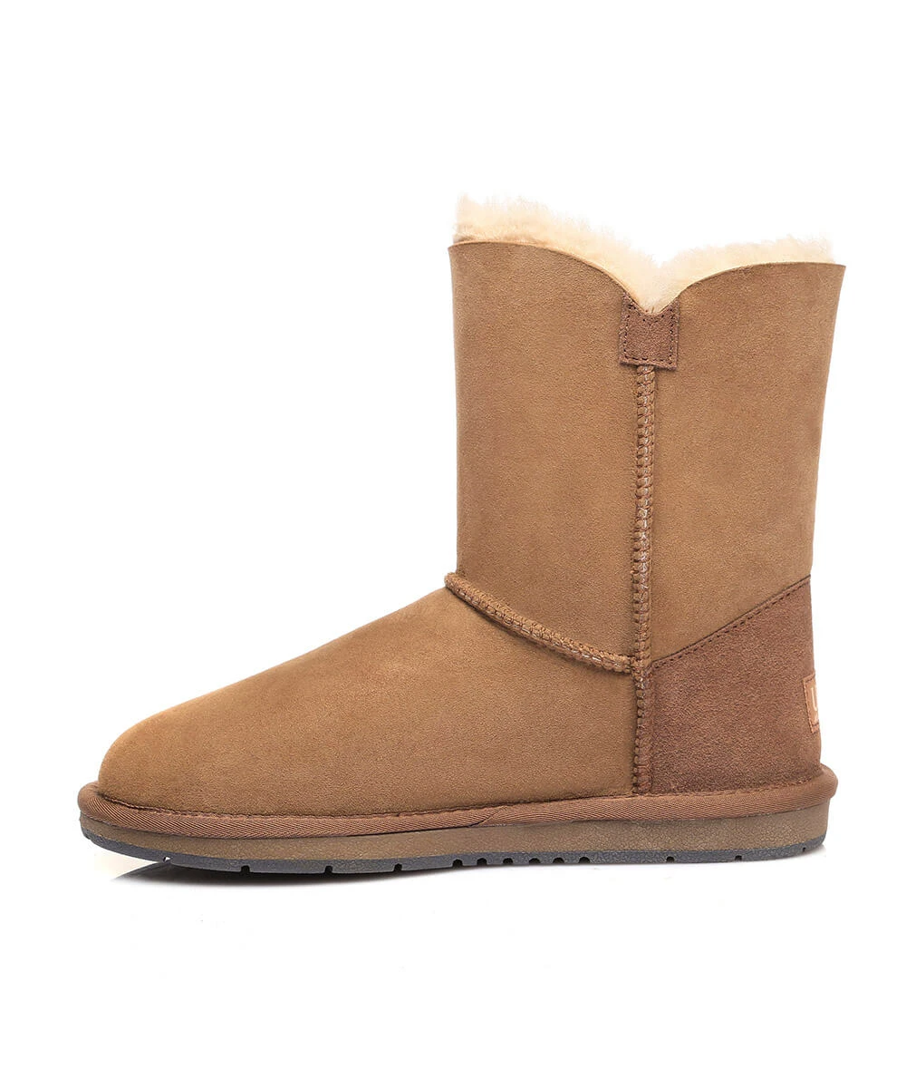Women's UGG Classic Short Button 4 Women's UGG Classic Short Button - Image 4