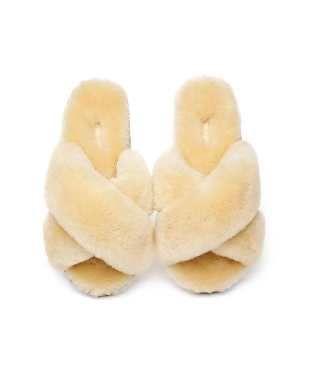 Women's UGG Premium Cross Over Slipper 3 Women's UGG Premium Cross Over Slipper - Image 3