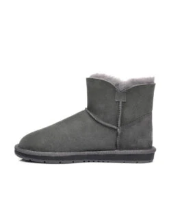 Women's UGG Classic Mini Button -UGG Bay uggminibgrey2